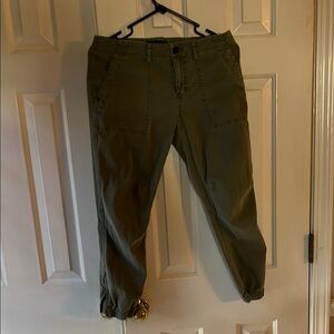 Olive Green Women's Jeans